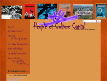 Tablet Screenshot of peupleetculturecantal.org